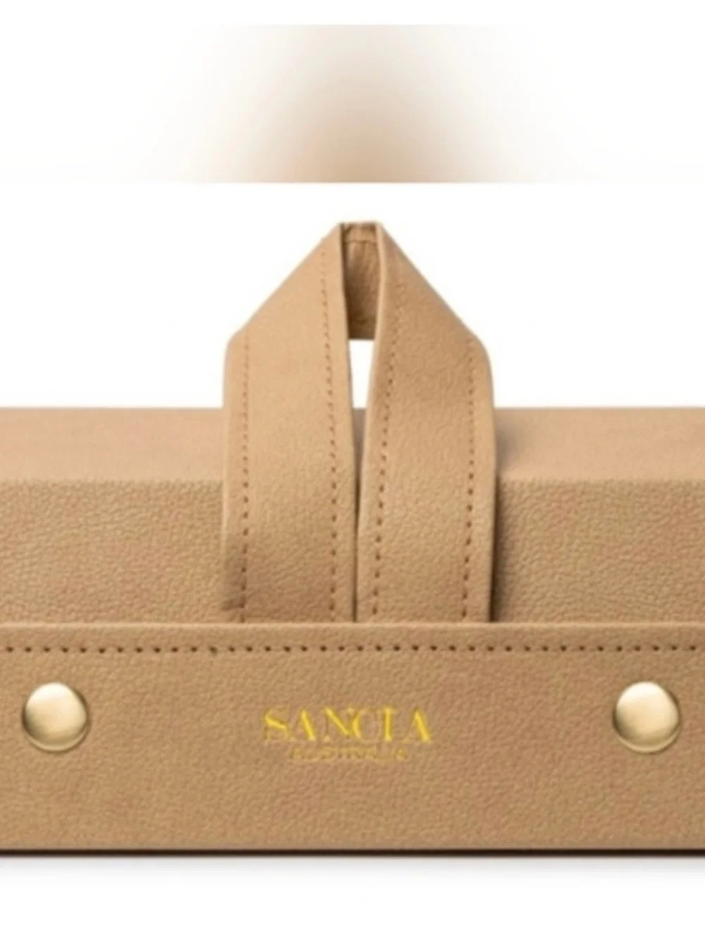 White 3-Tier Sunglass Organizer Case - Brand Unspecified
